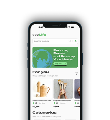 ecoLife eco-friendly utensils and cookware app